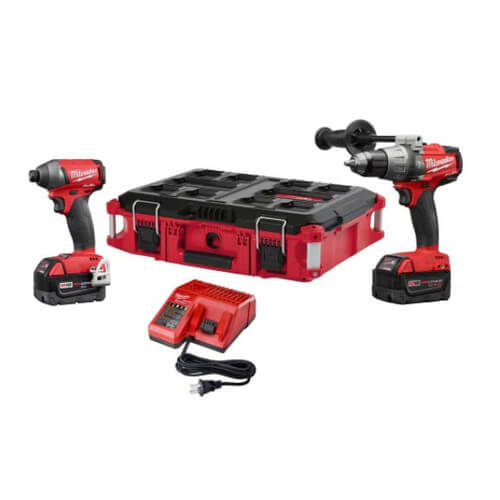Main product image of M18 Fuel 1/2" Hammer Drill & 1/4" Hex Impact Driver Kit w/ Packout Tool Box