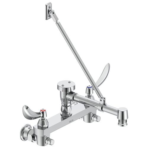 Main product image of 28C2 2 Handle 8" Wall Mount Service Sink Faucet (Chrome), 28C2384