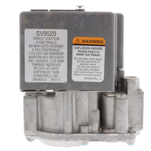 Main product image of 1/2" SV9520H Gas Valve, 28M95
