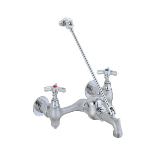 Main product image of Commercial Two Handle 8" Wall Mount Service - Sink Faucet, FA-1
