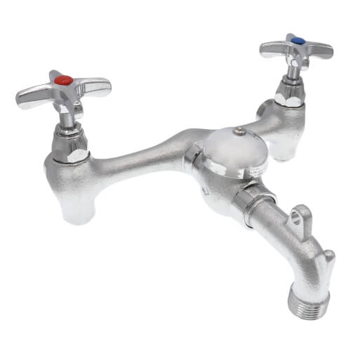 28T9 Delta 28T9 Commercial Two Handle 8" Wall Mount Service Sink Faucet