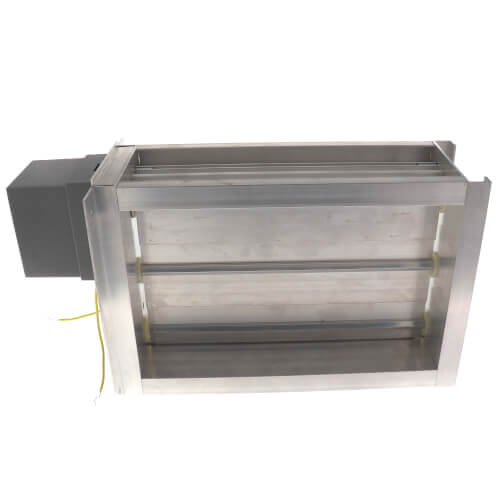 28" x 8" ND-RSD Motorized Spring Return Damper (Normally Closed)