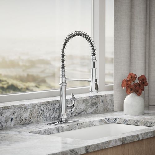 Main product image of Bellera Semi-Professional 1-Handle Pull Out Kitchen Faucet (Polished Chrome), K-29106-CP