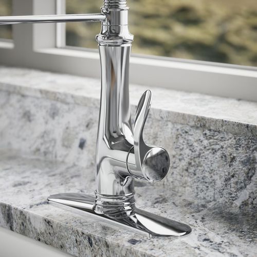 Main product image of Bellera Semi-Professional 1-Handle Pull Out Kitchen Faucet (Polished Chrome), K-29106-CP