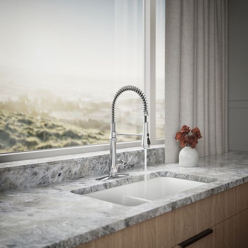 Main product image of Bellera Semi-Professional 1-Handle Pull Out Kitchen Faucet (Polished Chrome), K-29106-CP