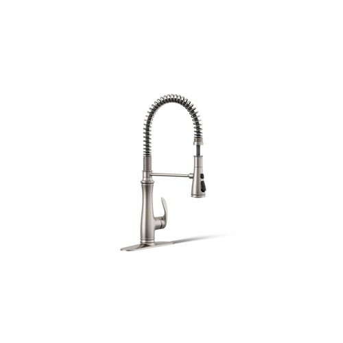 Main product image of Bellera Semi-Professional 1-Handle Pull Out Kitchen Faucet (Stainless Steel), K-29106-VS