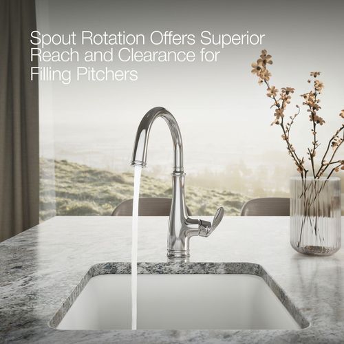 Main product image of Bellera 1-Handle Swing Spout Bar Faucet (Polished Chrome), K-29107-CP