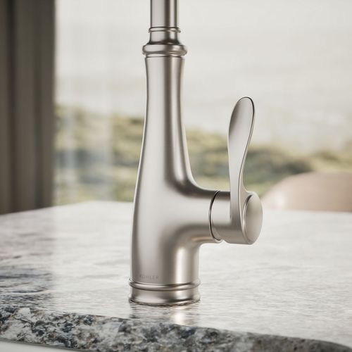 Main product image of Bellera 1-Handle Swing Spout Bar Faucet (Stainless Steel), K-29107-VS