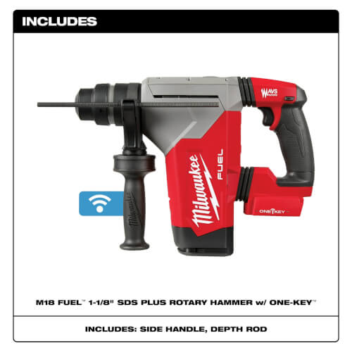 M18 FUEL 1-1/8" SDS Plus Rotary Hammer