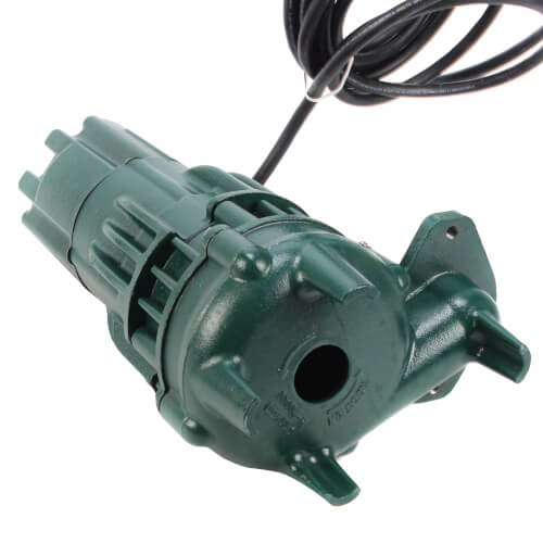 Main product image of Model N292 High Head Waste-Mate Non-Automatic Cast Iron Sewage Pump - 115 V, 1/2 HP (Single Seal)