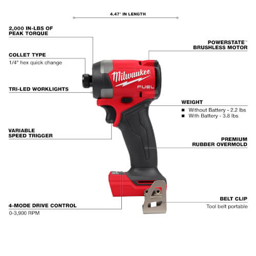 Main product image of M18 FUEL 1/4" Hex Impact Driver