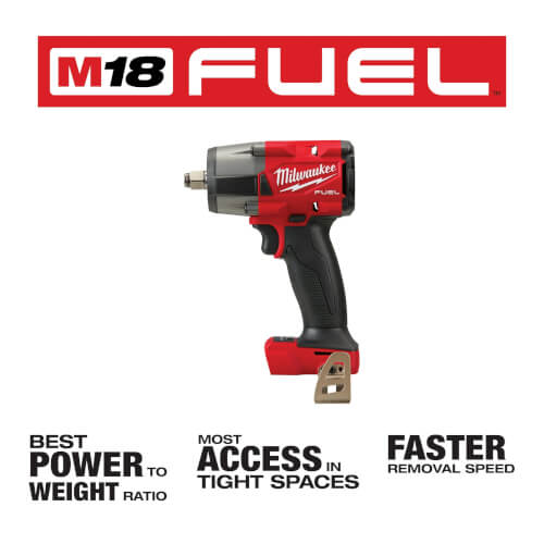 Main product image of M18 Fuel 1/2" Mid-Torque Impact Wrench w/ Friction Ring (Bare Tool Only)