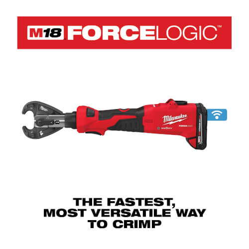 Main product image of M18 FORCE LOGIC 6T Linear Utility Crimper Kit w/ Snub Nose Jaw