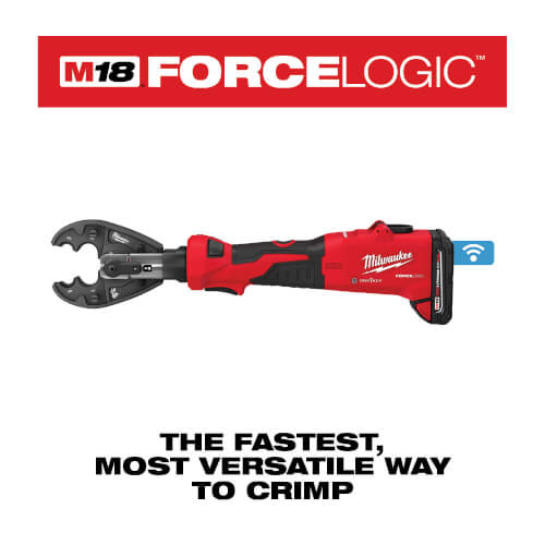 Main product image of M18 FORCE LOGIC 6T Linear Utility Crimper Kit w/ BG-D3 Jaw