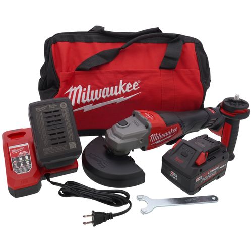 Main product image of M18 FUEL 4-1/2"- 6" Braking Grinder Kit w/ Paddle Switch, No-Lock