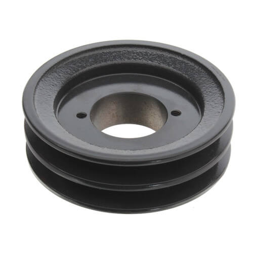 Main product image of 2 Groove Cast Iron Fixed Pitch Sheave, 4.45" OD