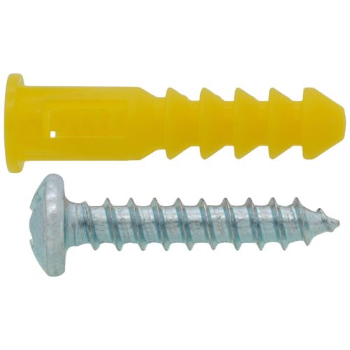 Main product image of #10 Yellow Wing Conical Anchor Kit w/ Pan Head Combo Drive Screws