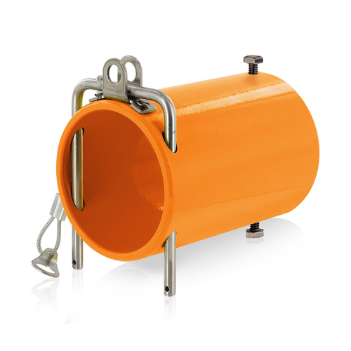 Main product image of 49 Series Single Pole Rhino-Hide High Amperage In-Line Coupler, Industrial Grade (Orange)