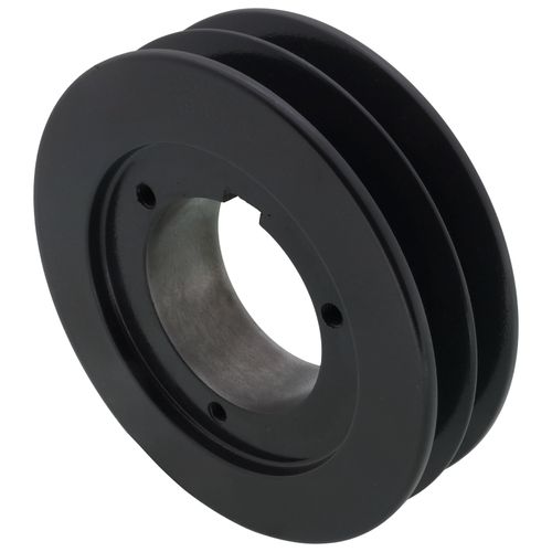 Main product image of 2 Groove Cast Iron Split Taper Sheave, A, B, 5V Belt, 5.88" OD