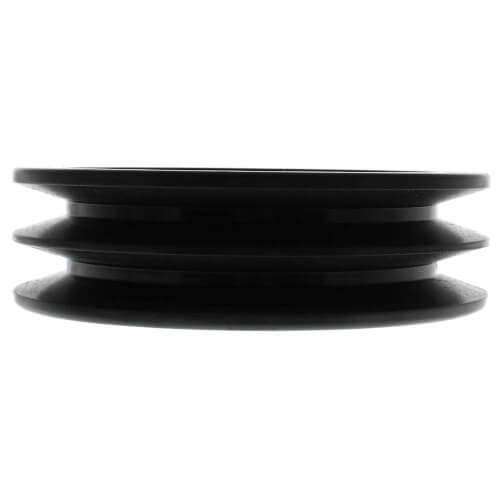 Main product image of 2 Groove Cast Iron Split Taper Sheave, A, B, 5V Belt, 6.08" OD