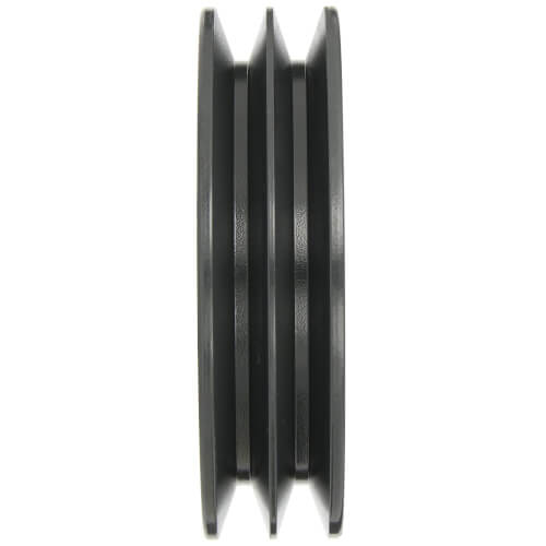 Main product image of 2 Groove Cast Iron Split Taper Sheave, A, B, 5V Belt, 6.68" OD