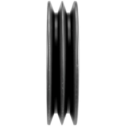 Main product image of 2 Groove Cast Iron Split Taper Sheave, A, B, 5V Belt, 7.28" OD