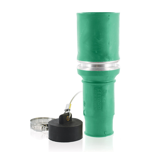 Main product image of Female, Plug Insulator, Crimped, 313MCM to 777MCM Cable, 1135Amp Max., 1000Volt, 49 Series, Rhino-Hide Single Pole Connector (Green)