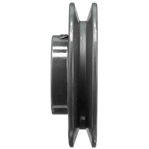 Main product image of 2 Groove Cast Iron Classical Gripbelt Sheave, 4L or A, 5L or B Belt, 3.55" OD