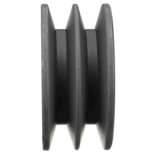 Main product image of 2 Groove Cast Iron Classical Gripbelt Sheave, 4L or A, 5L or B Belt, 3.75" OD