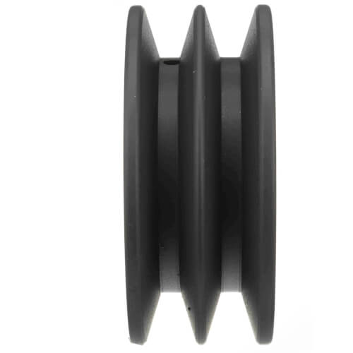 Main product image of 2 Groove Cast Iron Classical Gripbelt Sheave, 4L or A, 5L or B Belt, 4.25" OD