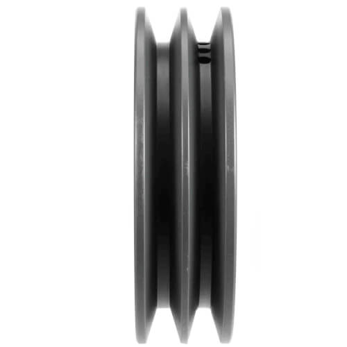 2 Groove Cast Iron Classical Gripbelt Sheave, 4L or A, 5L or B Belt, 6.25" OD