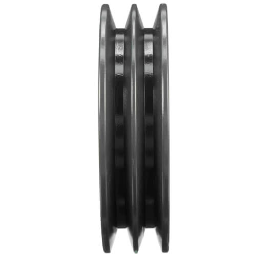 Main product image of 2 Groove Cast Iron Classical Gripbelt Sheave, 4L or A, 5L or B Belt, 6.75" OD