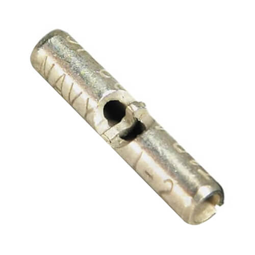 Non-Insulated Butt Splice, 1.12" Length (4-3 AWG)