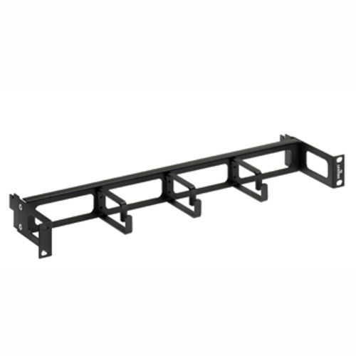Main product image of Recessed Horizontal Patch Cord Organizer, 1RU, 3" D-rings