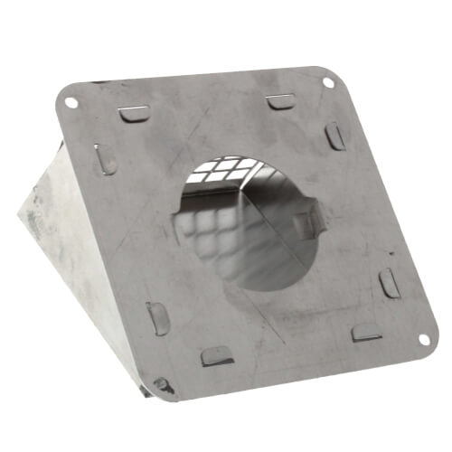 Main product image of 2" Galvanized Fresh Air Intake Hood