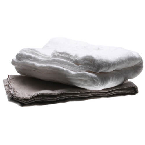4" x 5 Ft. Insulating Blanket w/ Wrap Gear & Clamps