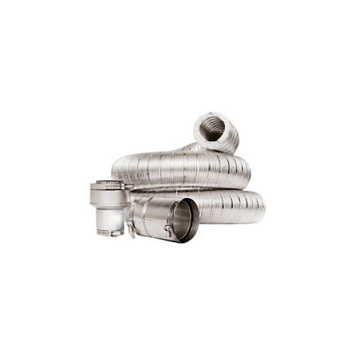 4" x 6 Ft. Double Wall Insulated Vent Connector Kit