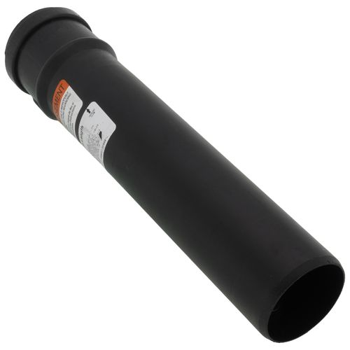 Main product image of 2" x 12" PolyPro Black UV Resistant Single Wall Straight Pipe w/ LB2