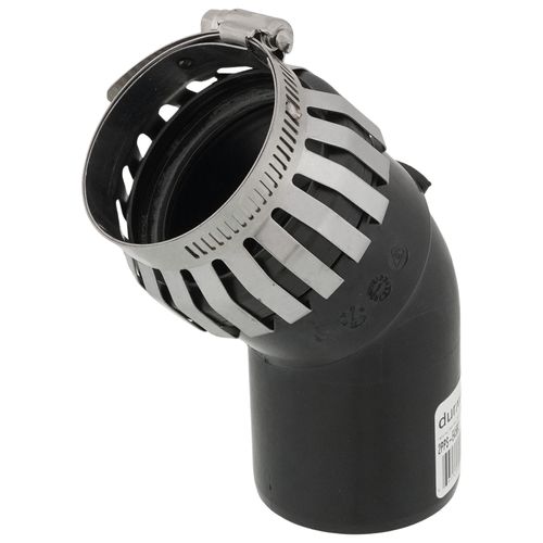 Main product image of 2" PolyPro 45° Black UV Resistant Elbow w/ LB2