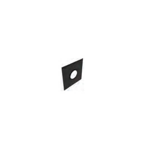 Main product image of 4" PolyPro Black Wall Plate