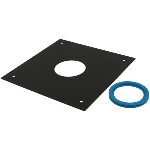 Main product image of 2" PolyPro Black Wall Plate