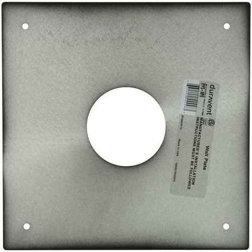 Main product image of 2" PolyPro Black Wall Plate