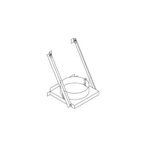 Main product image of 4" Z-Vent Double Wall Base Support (6" OD)