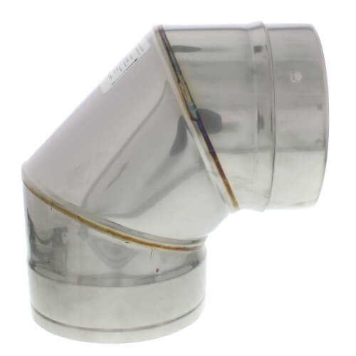 4" x 90-Degree Z-Vent Double Wall Elbow