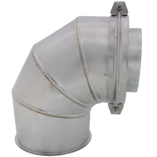 Main product image of 6" x 90-Degree Z-Vent Double Wall Elbow w/ ZV-Clamp