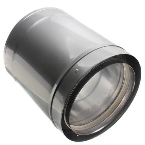 2SVDP0801 ZFLEX 2SVDP0801 8" x 1 Ft. ZVent Double Wall Pipe