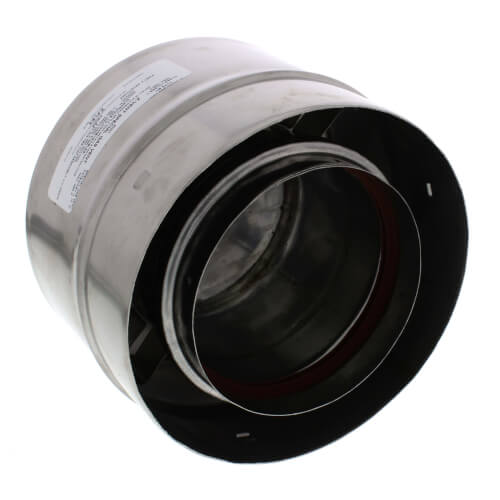 Main product image of 4" Z-Vent Double Wall Tee Cap with Drain