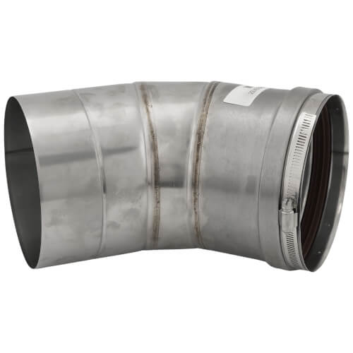 Main product image of 6" x 45° Z-Vent Single Wall Elbow