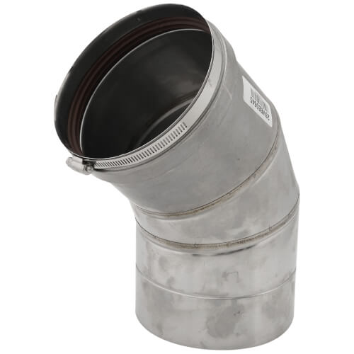 Main product image of 6" x 45° Z-Vent Single Wall Elbow