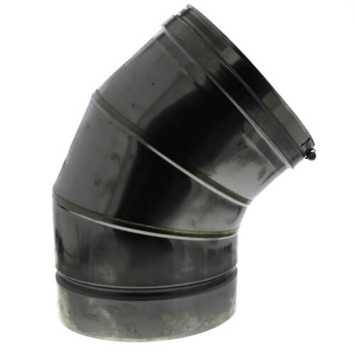 Main product image of 8" x 45° Z-Vent Single Wall Elbow